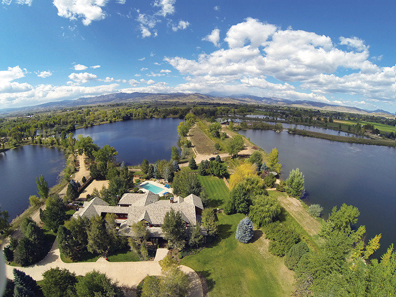 11541 North 75th Street, in Boulder County. Offered at $6.895M by LIV Sotheby’s International Realty.