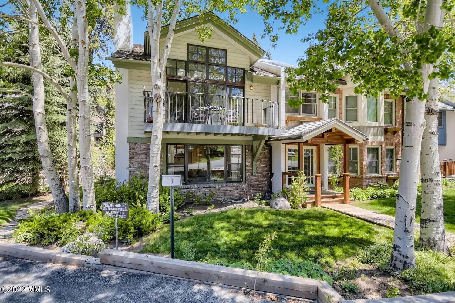 Townhouse for Active at 483 Gore Creek Vail, Colorado 81657 United States