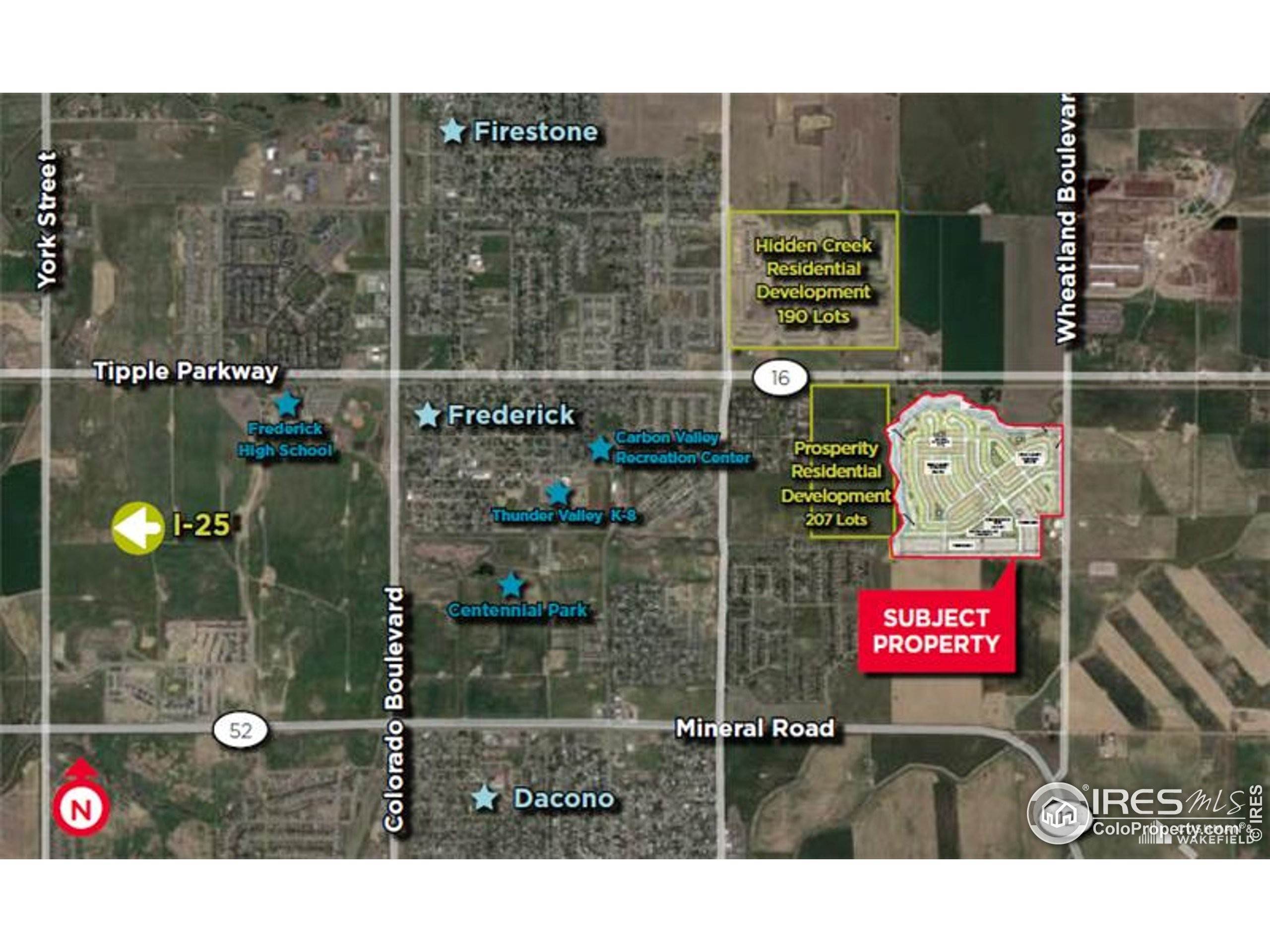 Land for Active at 6801 Wheatland Blvd Frederick, Colorado 80504 United States