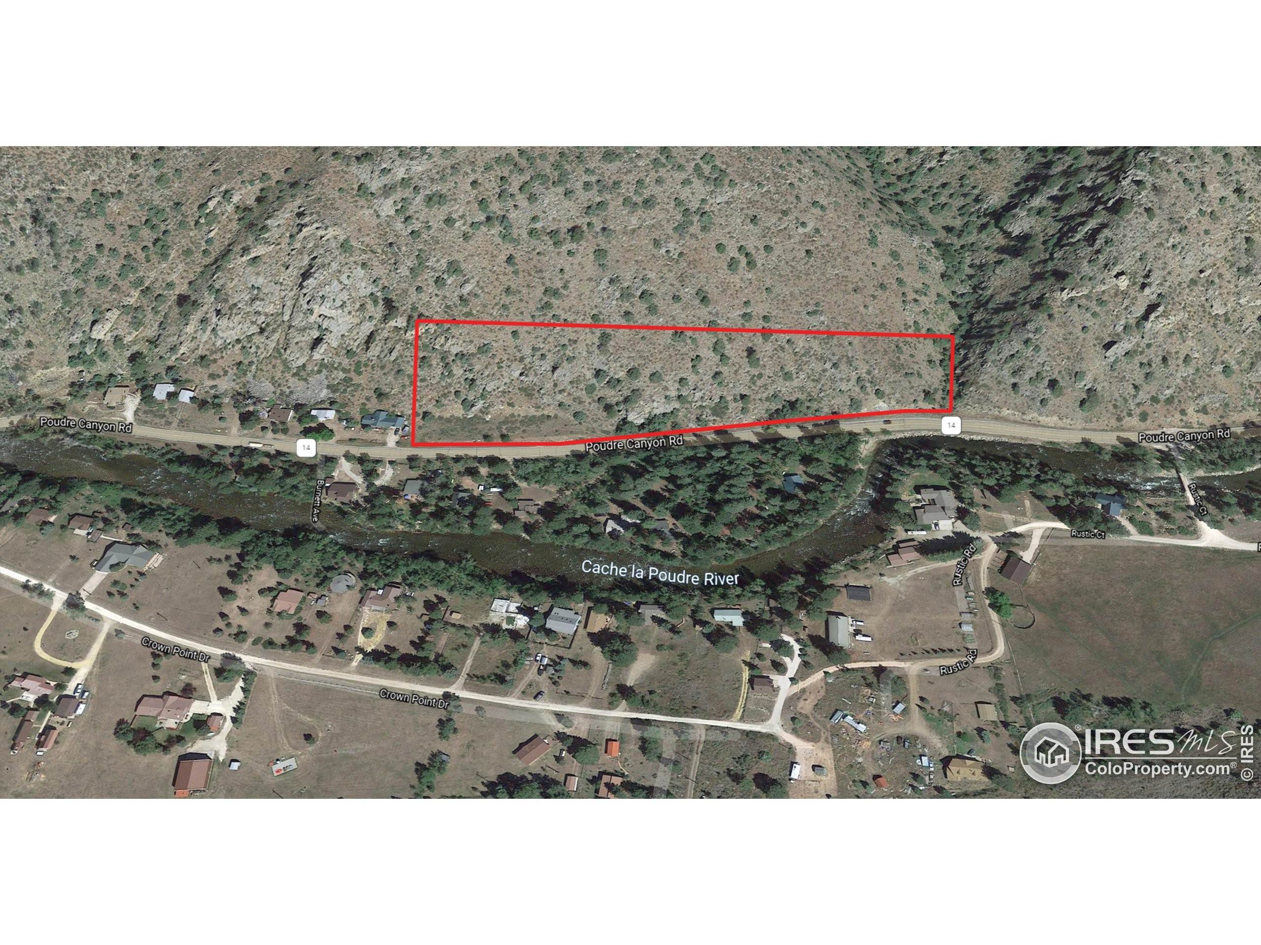 Land for Active at 1 Poudre Canyon Road Bellvue, Colorado 80512 United States