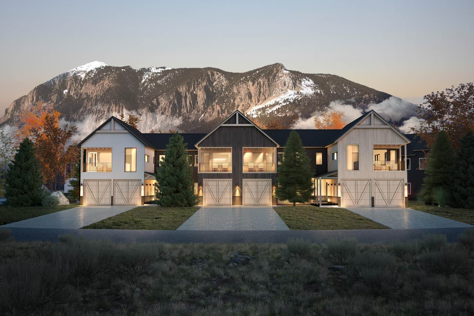 townhouses for Active at Basin Mountain Village at Buckhorn Ranch 231 Elk Valley Road, Building 2, Unit 2 Crested Butte, Colorado 81224 United States