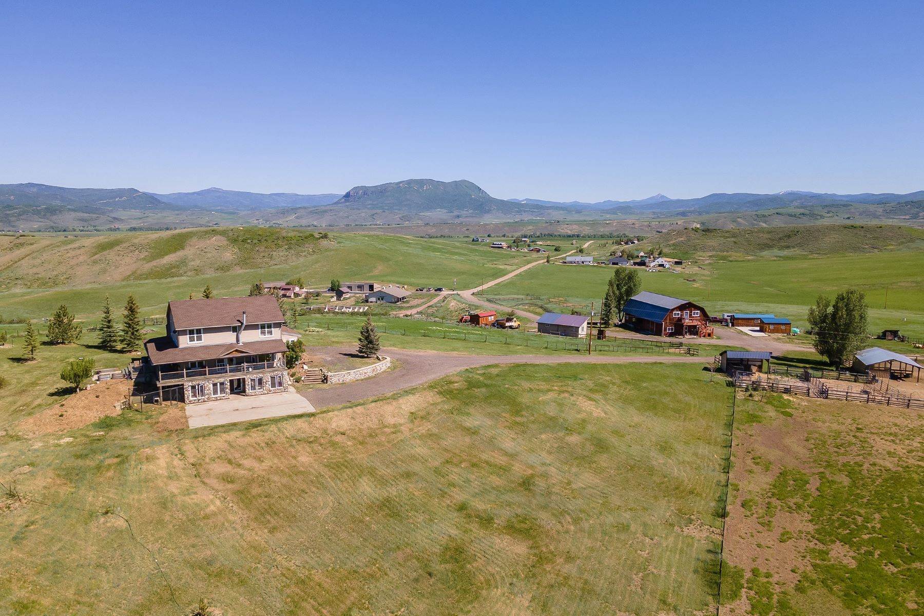 Single Family Homes for Active at Views With Acreage 38300 Klein Road Steamboat Springs, Colorado 80487 United States