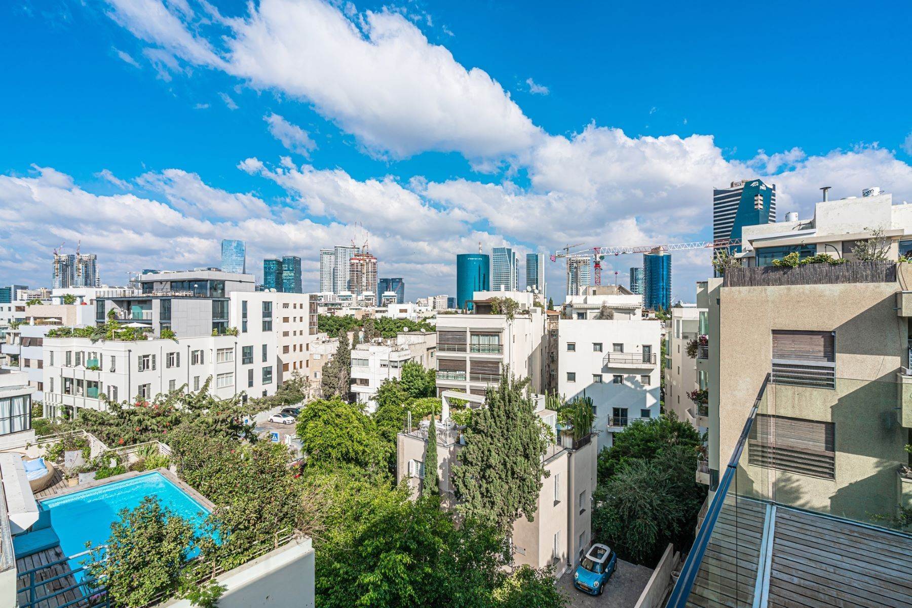 12. Duplex Homes for Active at Modern Style Duplex Penthouse on Ahad Haam St. Tel Aviv, Israel Israel