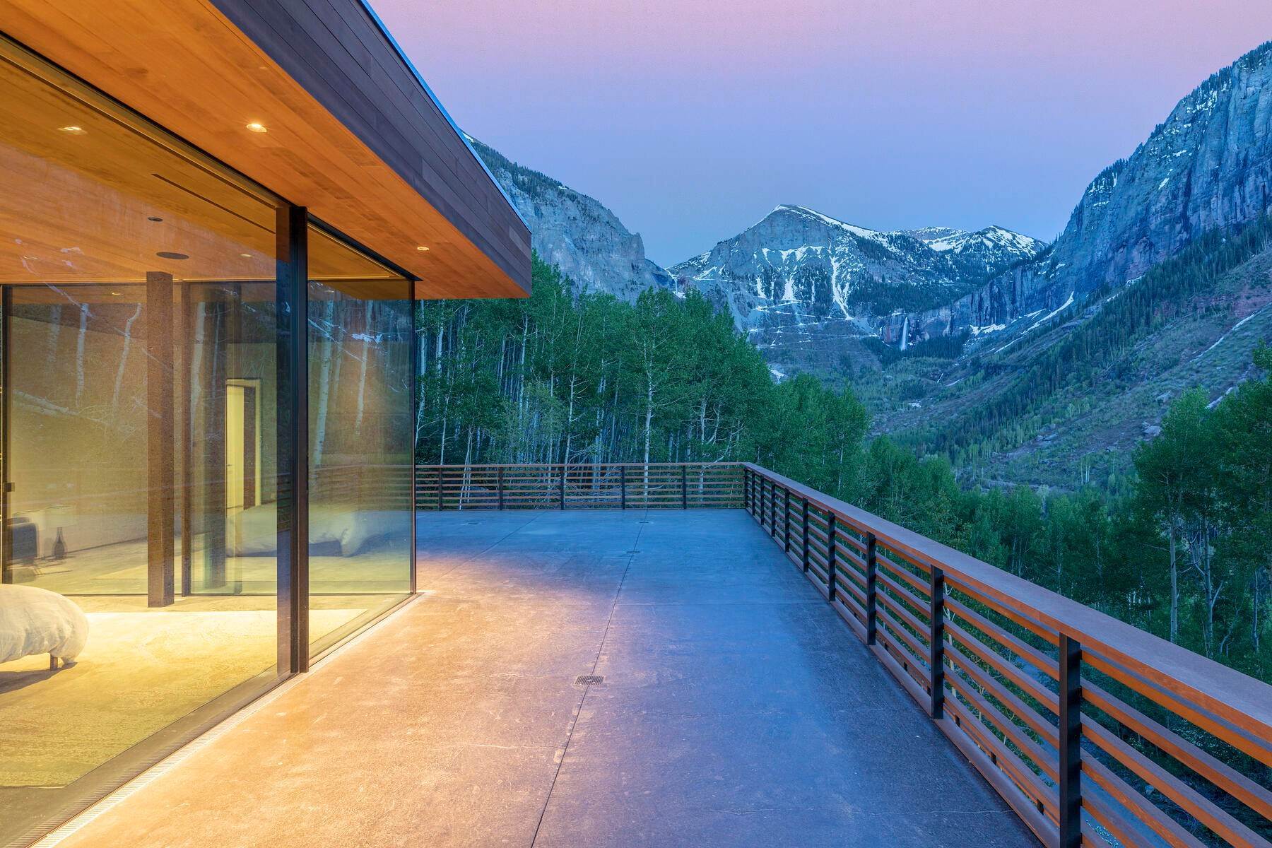 30. Single Family Homes for Active at An Extraordinary Retreat in the Heart of Telluride's Iconic Box Canyon 300 Royer Lane Telluride, Colorado 81435 United States