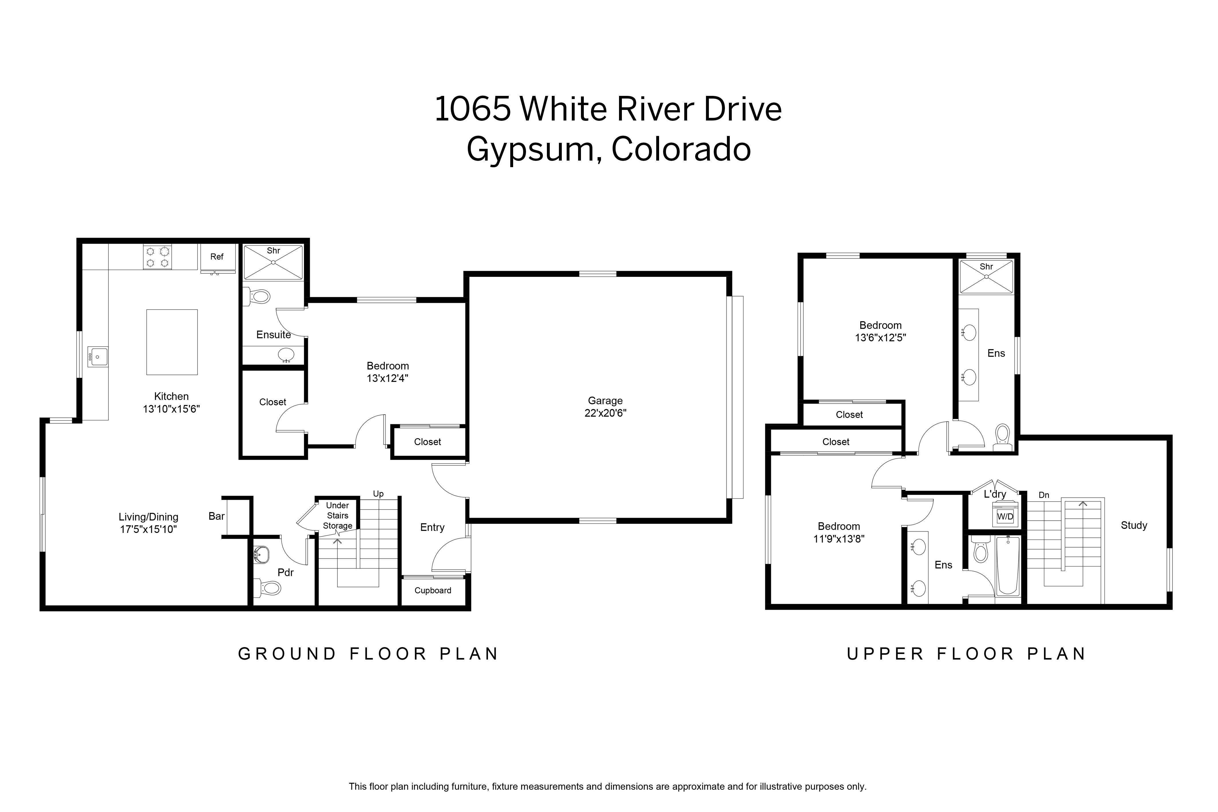 1. Duplex Homes for Active at Open floor plan duplex 1065 White River Drive Gypsum, Colorado 81637 United States