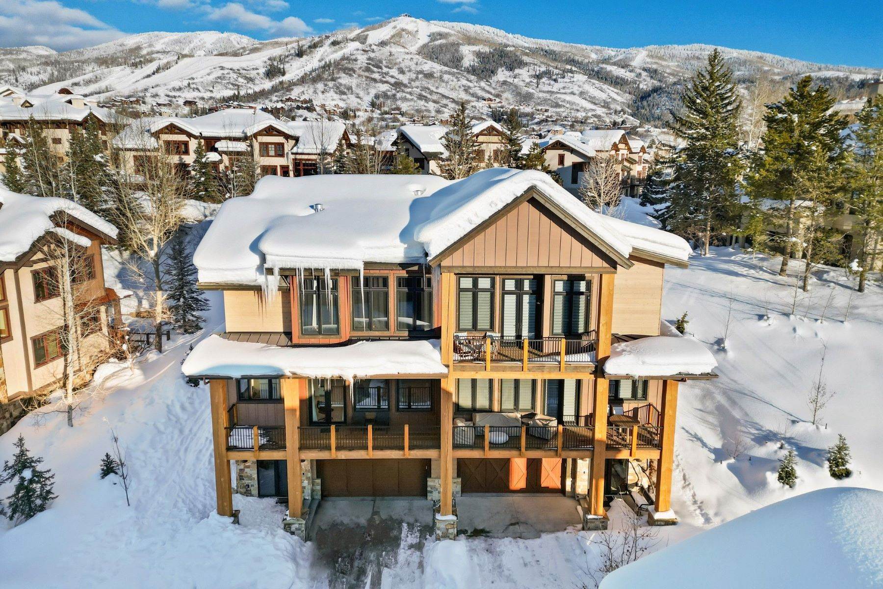 Townhouse for Active at Mountain Modern Townhome 1260 Eagle Glen Drive Steamboat Springs, Colorado 80487 United States