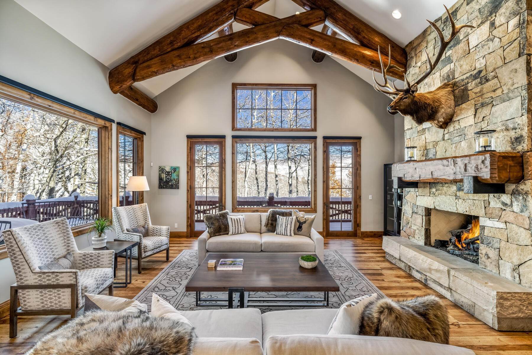 2. Single Family Homes for Active at Impeccably Remodeled and Secluded Residence 536 Elkhorn Bachelor Gulch, Colorado 81620 United States