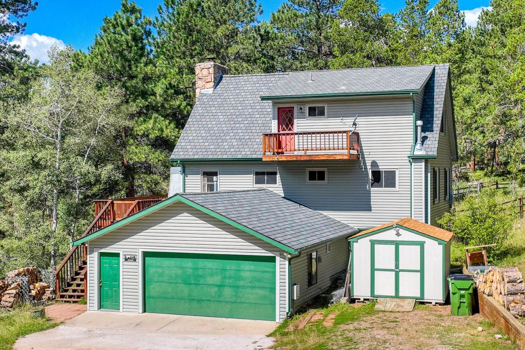 1. Single Family Homes for Active at Beautiful Conifer Mountain Home 11155 Kennedy Ave Conifer, Colorado 80433 United States
