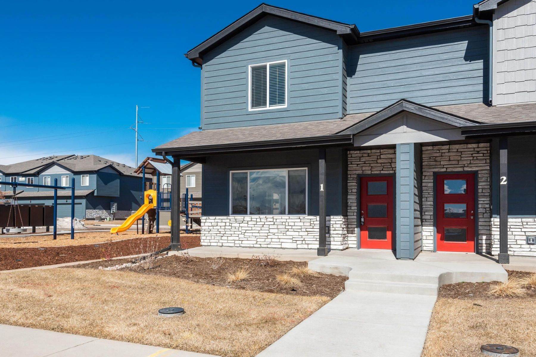 Townhouse for Active at This beautiful 3 bedroom, 2.5 bath townhome is brand new and just 4 months old! 6615 4th Street Road, #1 Greeley, Colorado 80634 United States