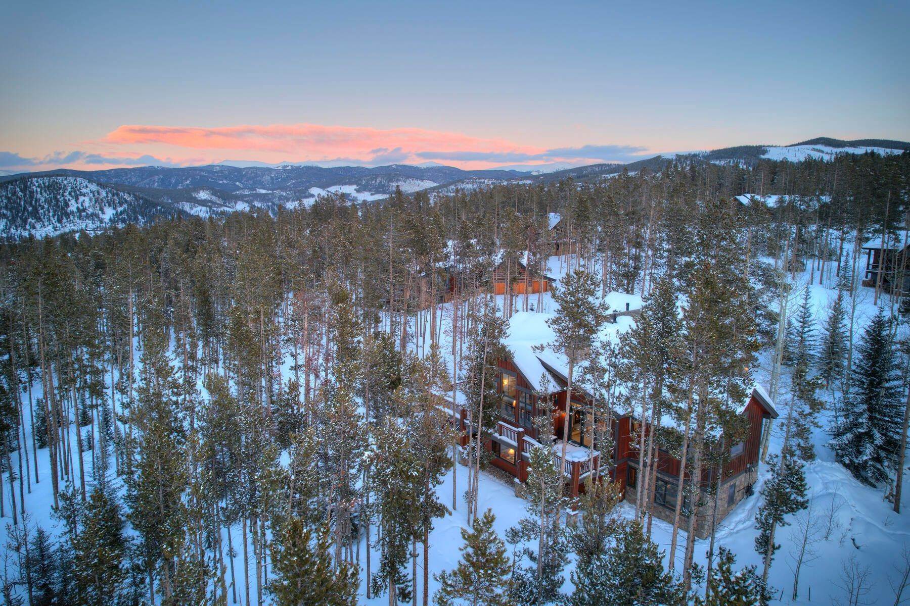 35. Single Family Homes for Active at Mountain Home on Serene Setting 71 Spalding Terrace Breckenridge, Colorado 80424 United States