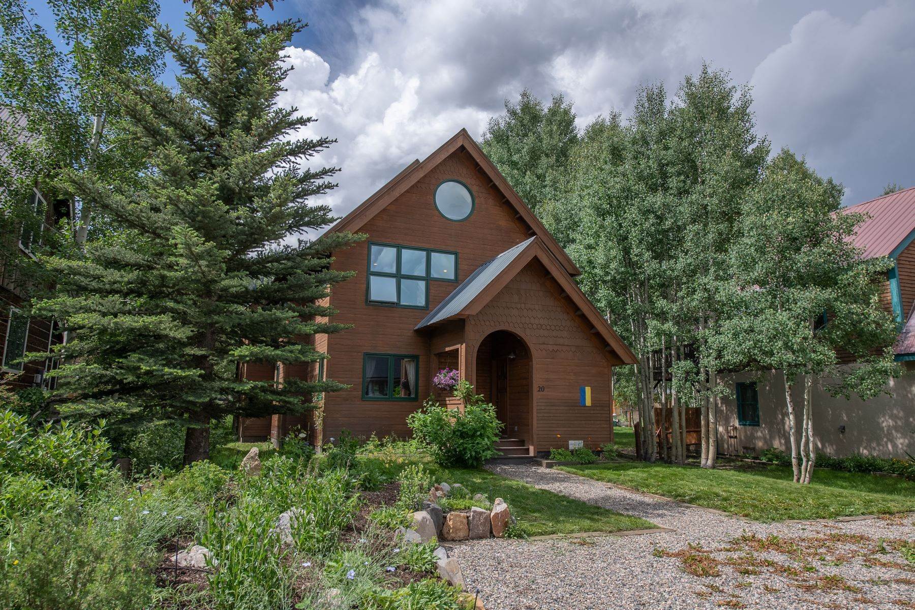 Single Family Homes for Active at Quintessential Crested Butte home 20 Butte Avenue Crested Butte, Colorado 81224 United States