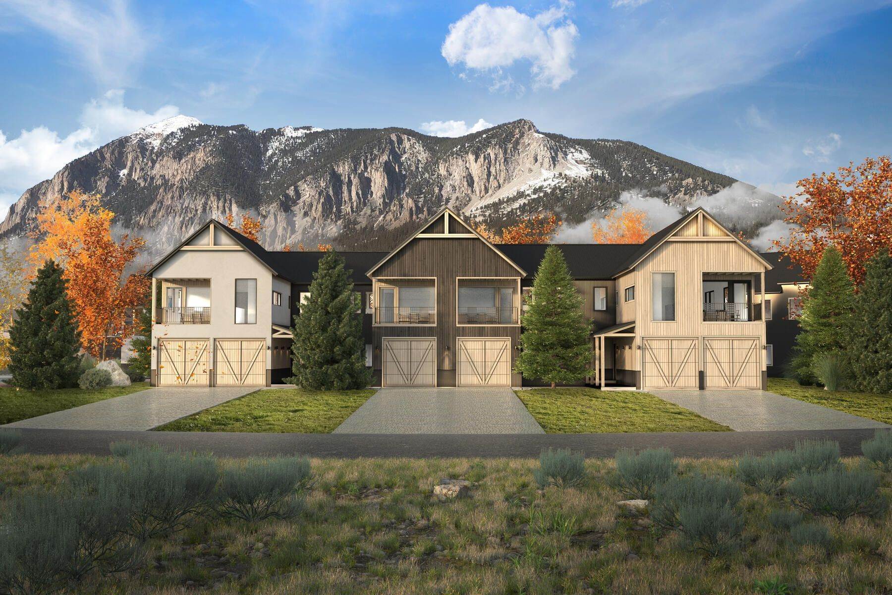 Townhouse for Active at Basin Mountain Village at Buckhorn Ranch 101 Elk Valley Road, Building 6, Unit 2 Crested Butte, Colorado 81224 United States