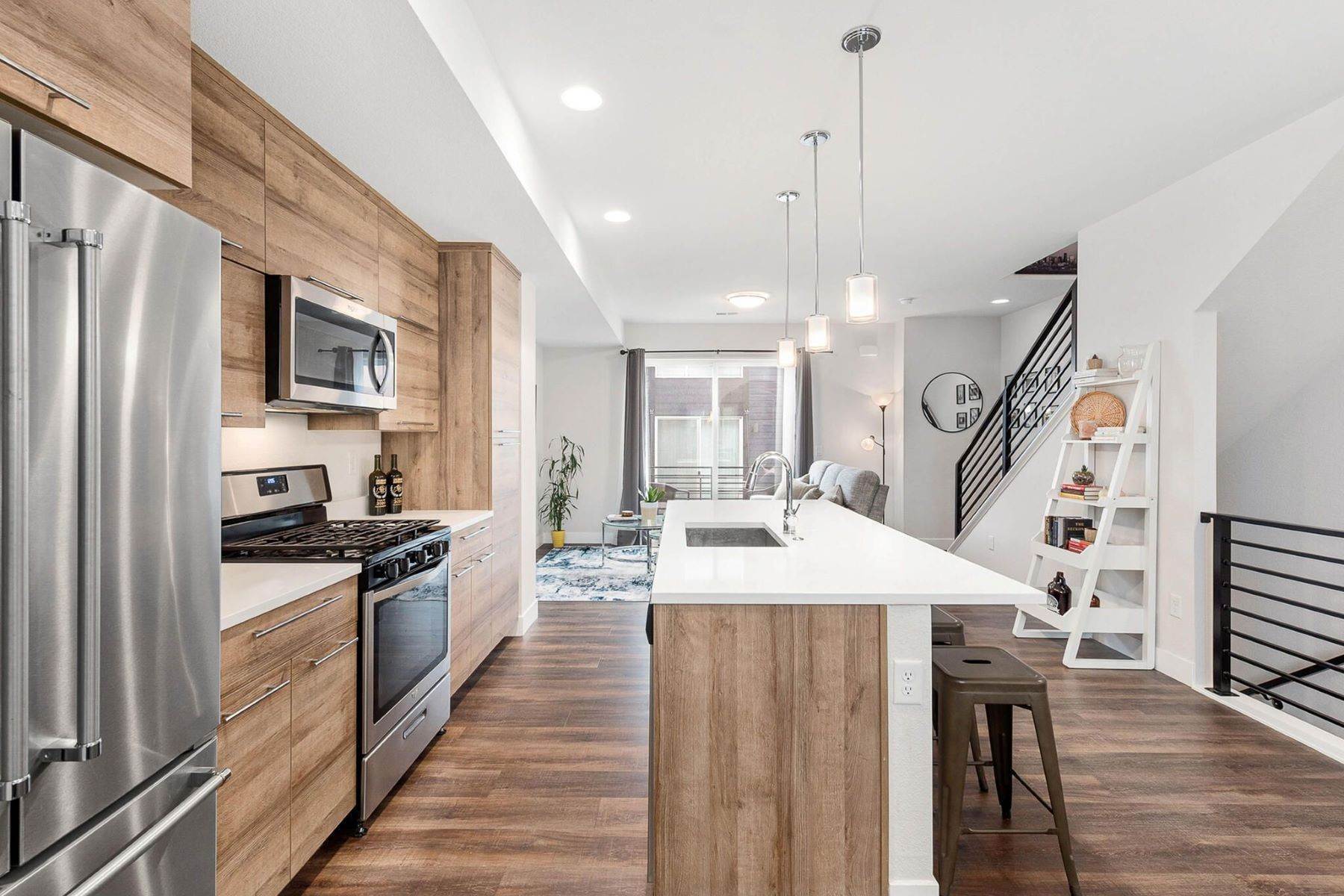 5. Multi-Family Homes for Active at Modern townhome in desirable West Line Village in Lakewood! 5648 W 11th Place Lakewood, Colorado 80214 United States