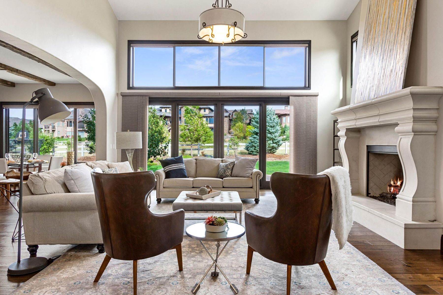 15. Single Family Homes for Active at Custom beauty located on one of the most coveted streets in BackCountry 10870 Rainribbon Road Highlands Ranch, Colorado 80126 United States