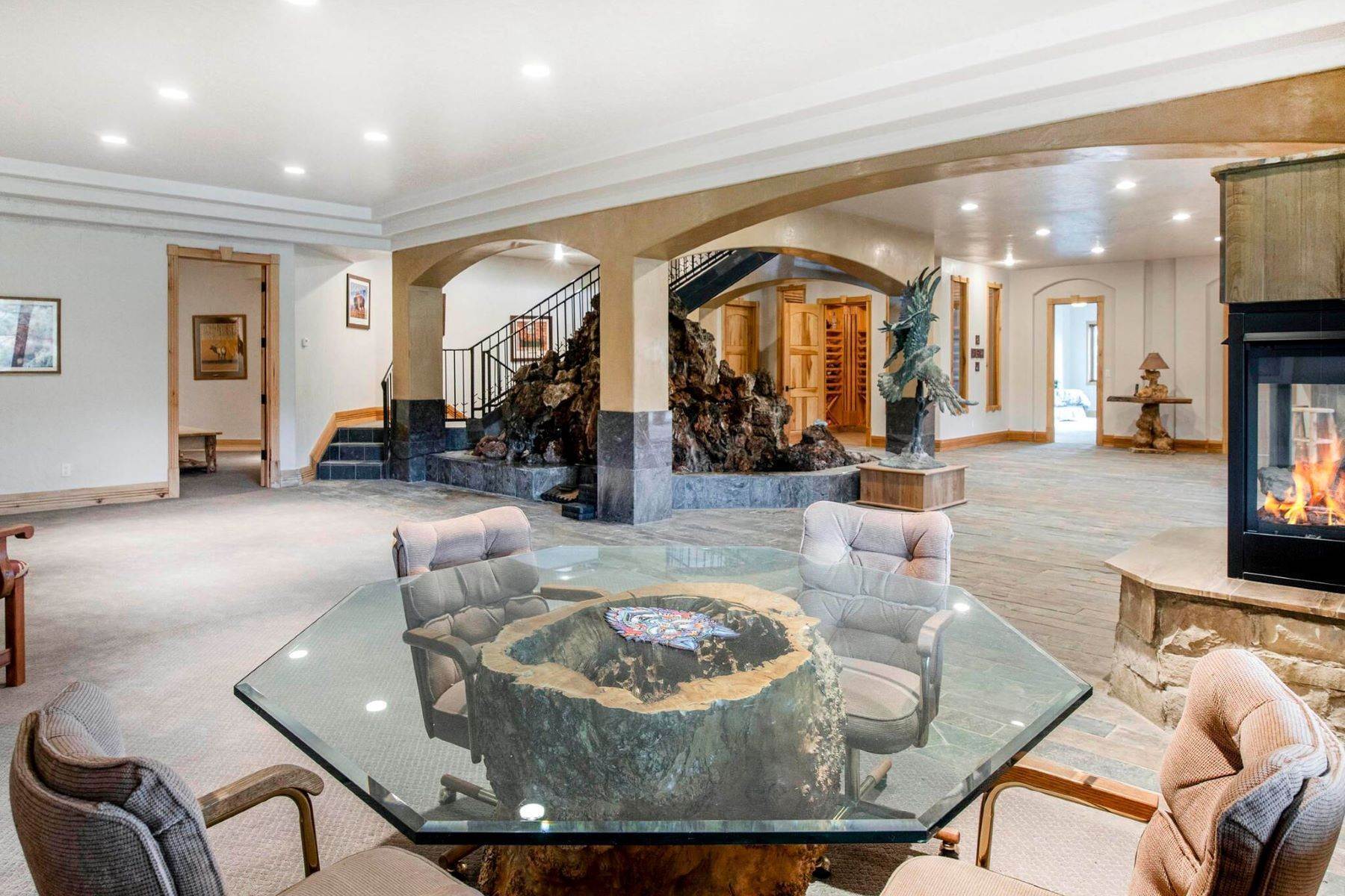 25. Single Family Homes for Active at A Regal Home in Evergreen Sets the Standard in Mountain Home Luxury 577 Bear Meadow Trail Evergreen, Colorado 80439 United States