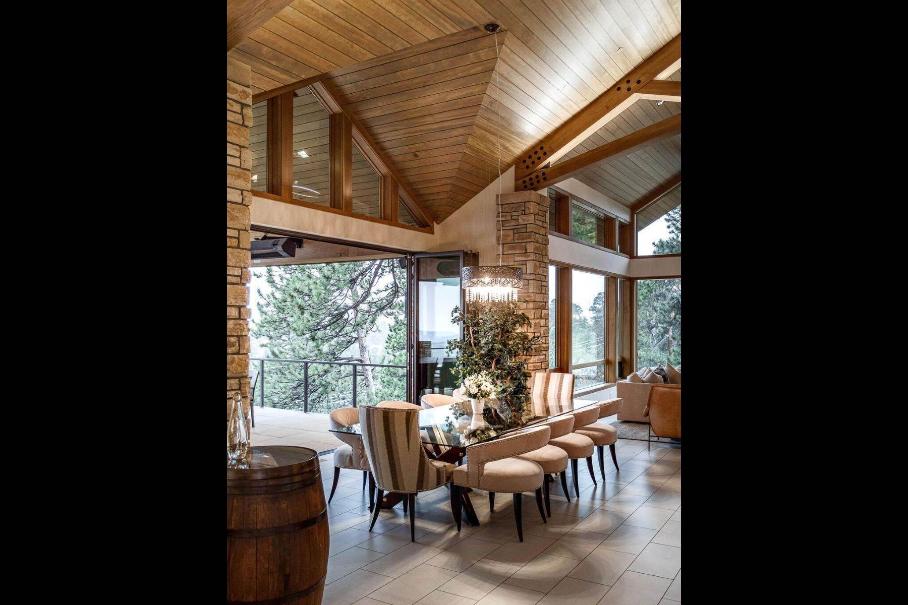 10. Single Family Homes for Active at Contemporary Mountain Estate Like no Other in Rocky Peaks in Genesee! 1090 Twisted Pine Road Golden, Colorado 80401 United States