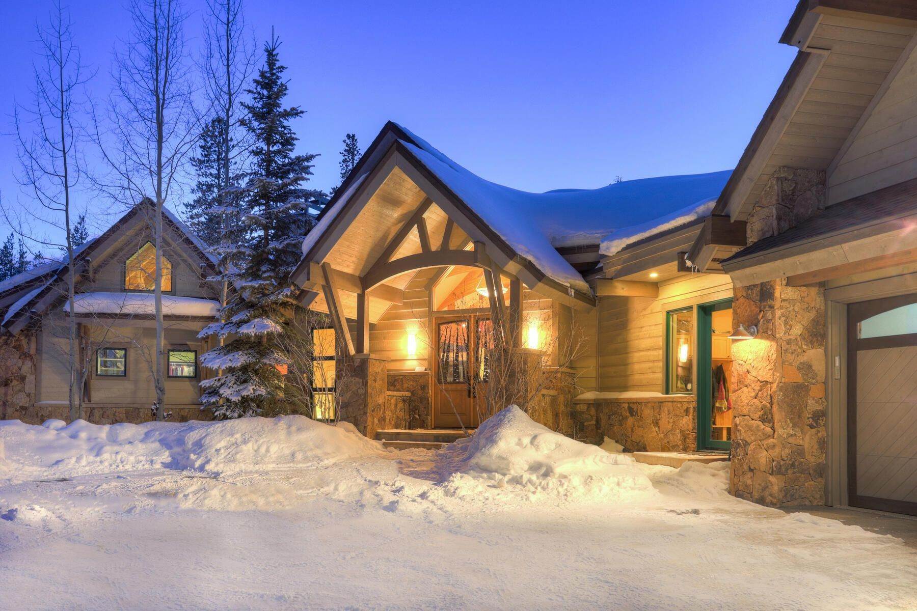 36. Single Family Homes for Active at Custom Highlands Gem 871 Gold Run Road Breckenridge, Colorado 80424 United States